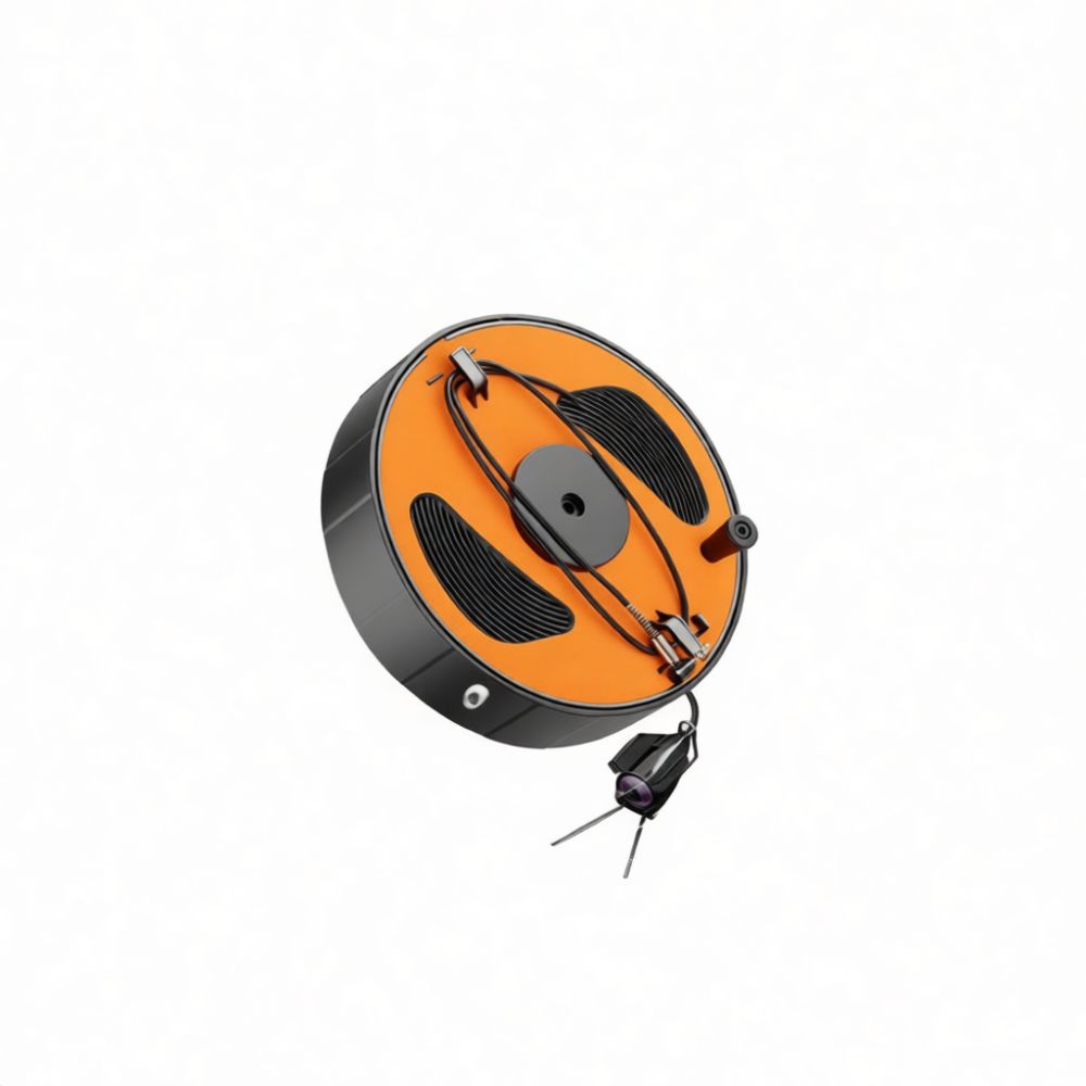 Fish Finder Cable - Manual Fishing Cable Winder Large Capacity