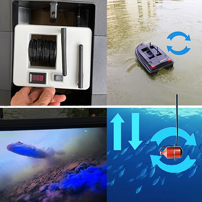 Updated TL 7inch 500M Fisheye  - đánh giá và giá Fishing Depth Finder