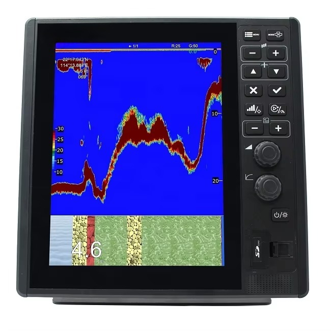 K   50KHZ / 200KHZ Fish -12 (N - đánh giá và giá Fishing Depth Finder